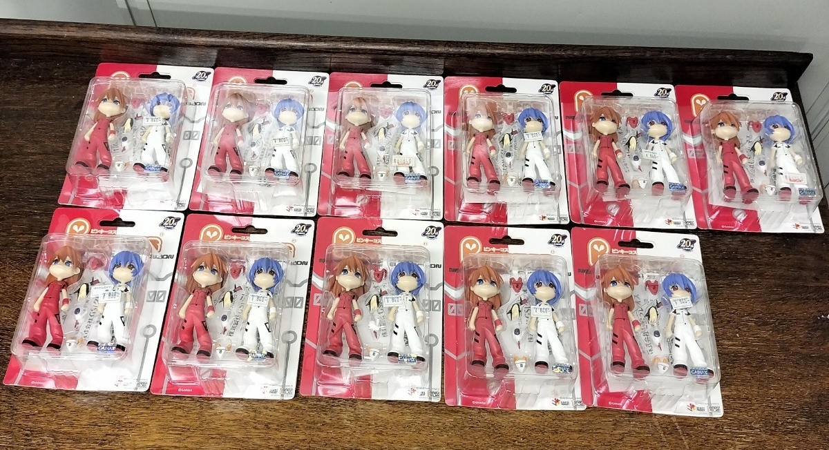 ピンキーコス　エヴァピンキー PC-001　エヴァンゲリオン　綾波レイ　アスカラングレー フィギュア