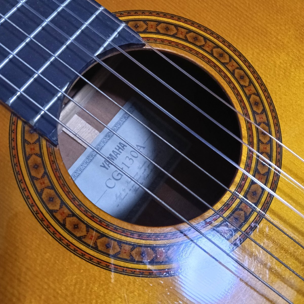 ●○YAMAHA CG-130A クラシックギター ビンテージ 日本製○●_画像3