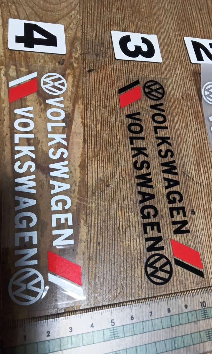 Volkswagen высокое качество стикер 2 шт. комплект one комплект выберите пожалуйста