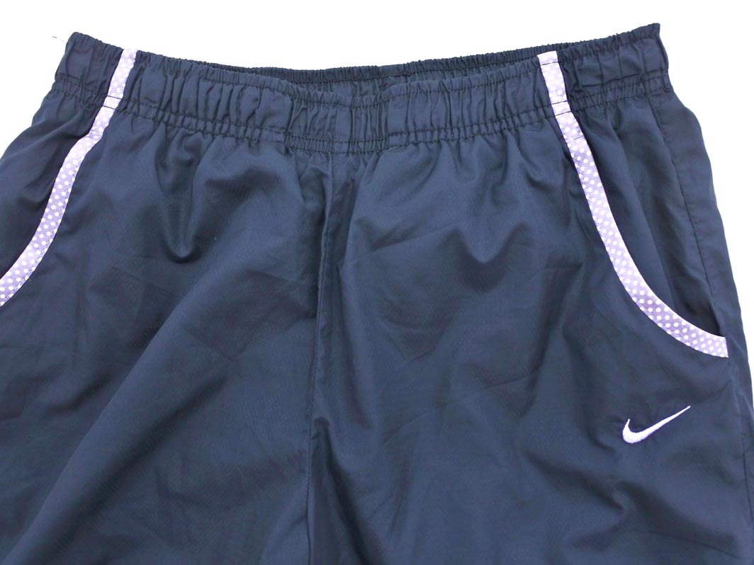 NIKE ナイキ ウインドブレーカー トラック パンツ sizeM/紺 ◇■ ☆ fhd0 レディース_画像5