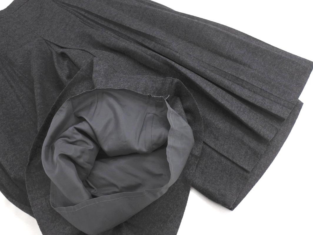 COMME CA コムサ ウール混 ガウチョ パンツ size5/グレー ◇■ ☆ fhd0 レディース_画像3