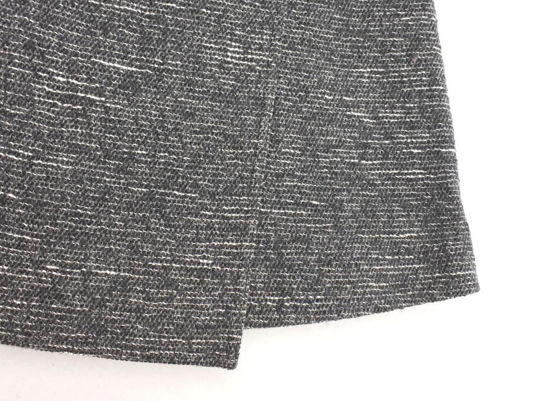 UNTITLED Untitled шерсть . LAP способ юбка size1/ серый *# * fia2 женский