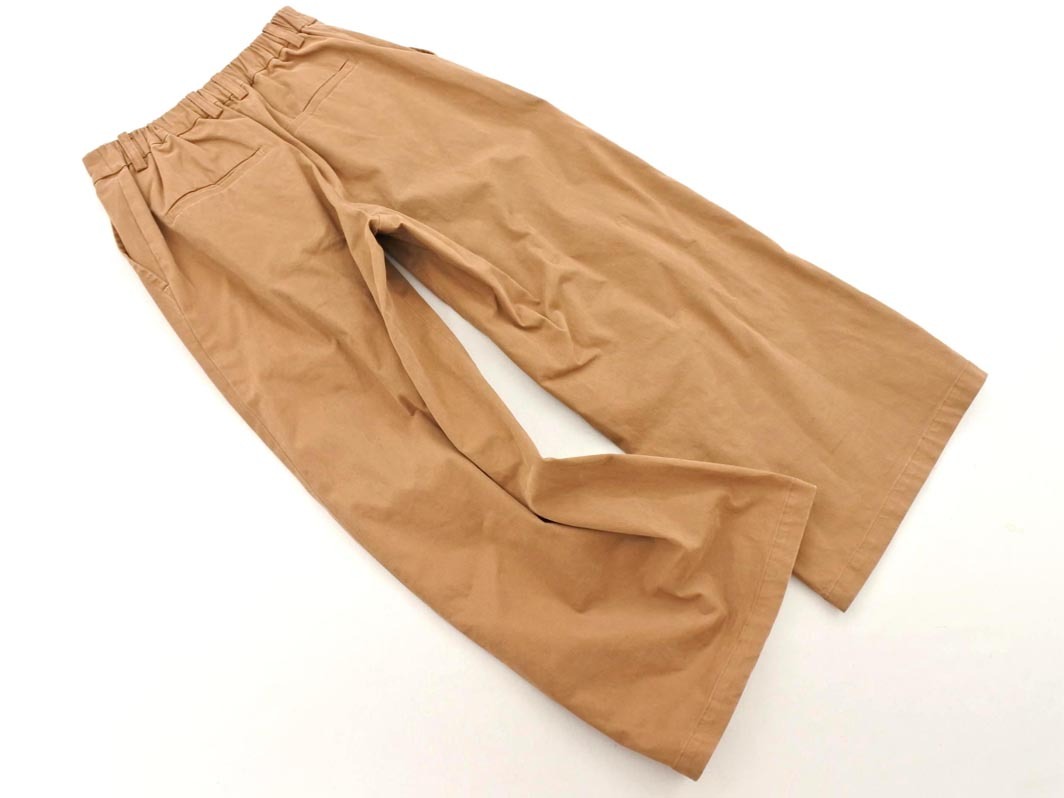 MELROSE メルローズ CLAIRE クレール ワイド パンツ size2/キャメル ■■ ☆ fia2 レディース_画像4