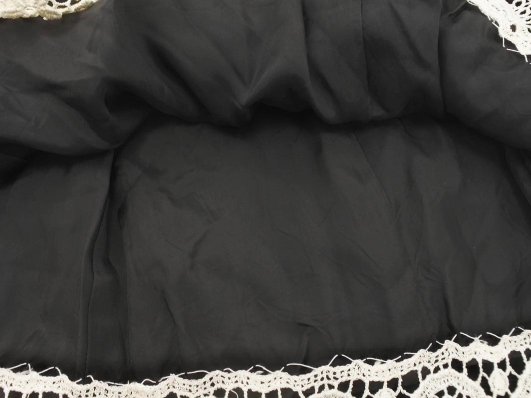 ROPE Rope велюр поддельный Layered One-piece size9AT/ чёрный *# * fia2 женский