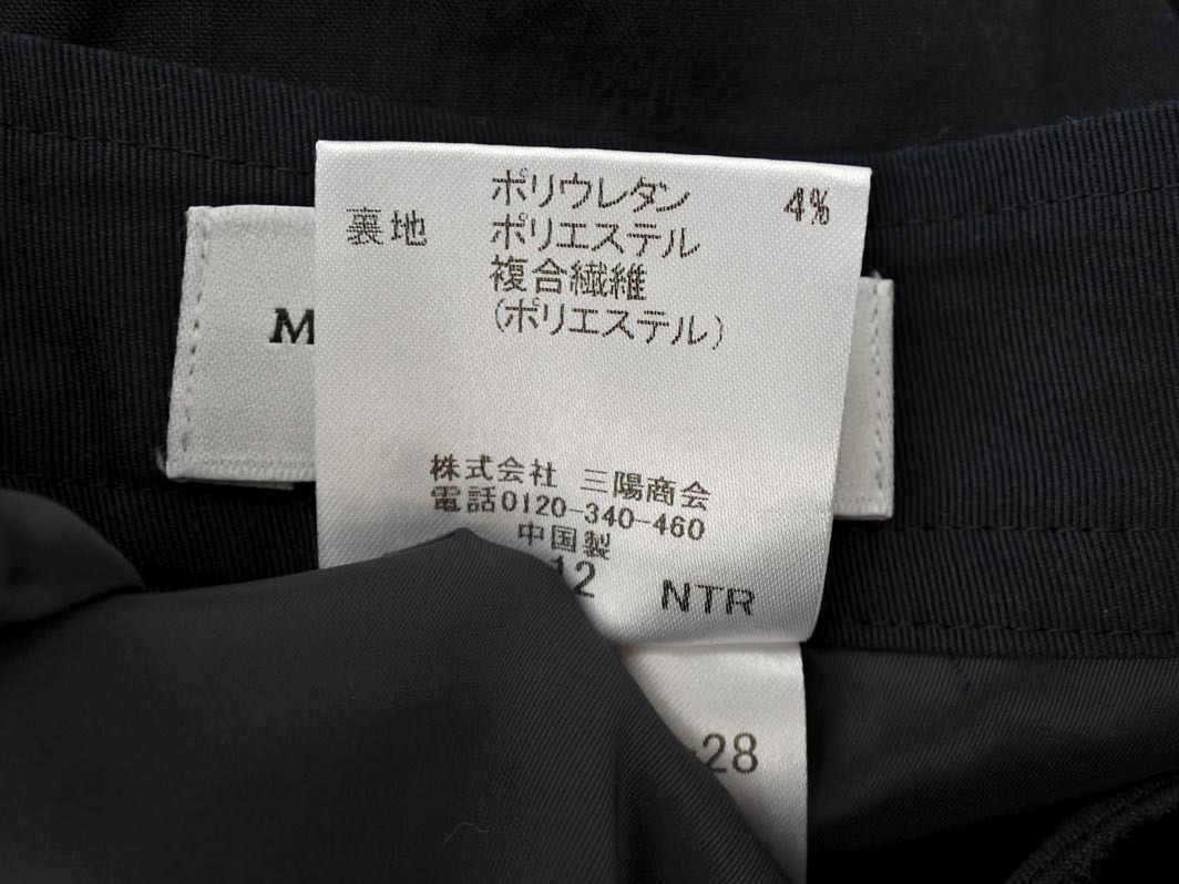 MACKINTOSH LONDON マッキントッシュロンドン テーパード パンツ size40/紺 ■■ ☆ fia2 レディース_画像5