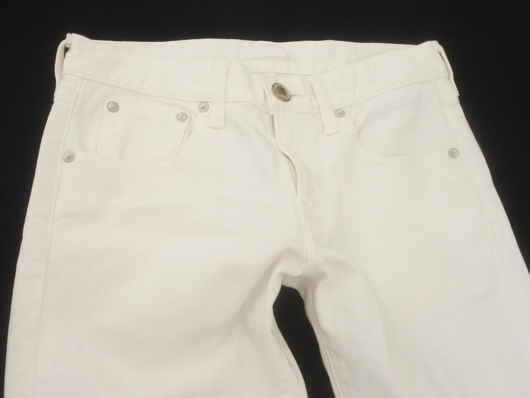 RED CARD レッドカード 55506 25th アニバーサリー ボーイフレンド ホワイト デニムパンツ size23/白 ■■ ☆ fia3 レディース_画像3