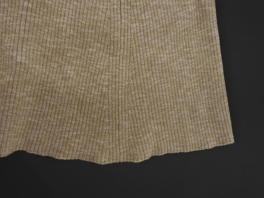 Mila Owen ミラオーウェン ニット ロング スカート size0/ベージュ ◇■ ☆ fia2 レディース