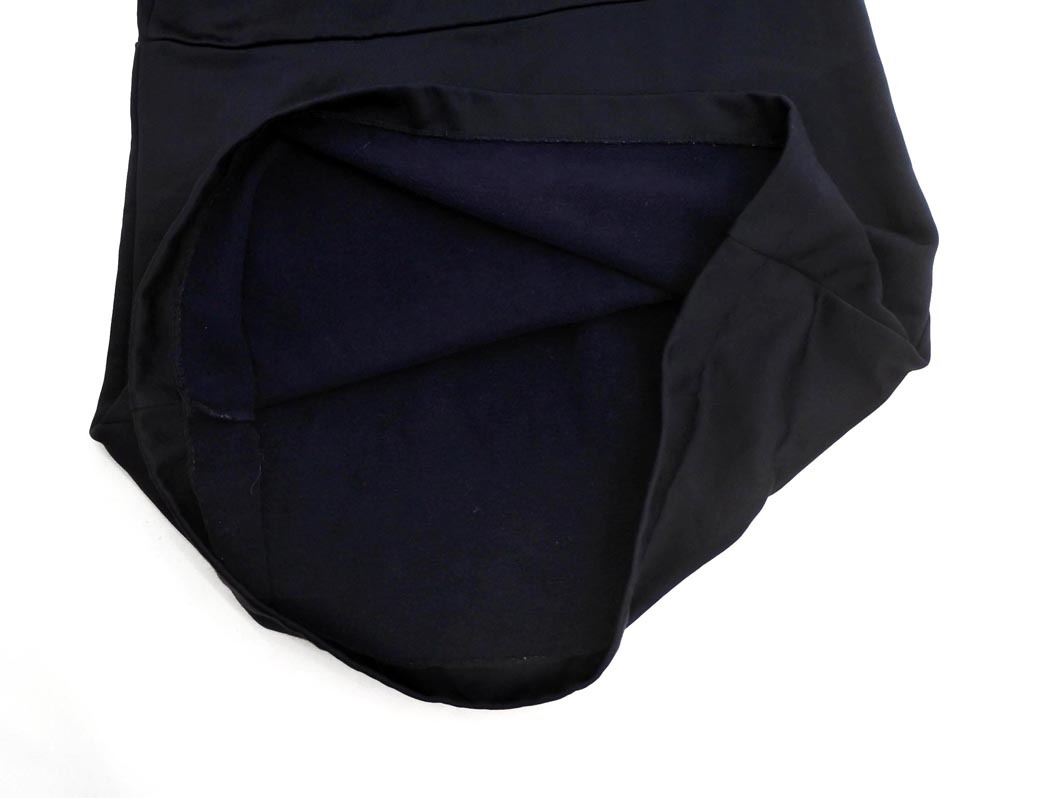 MACPHEE マカフィー トゥモローランド 裏起毛 チュニック ワンピース size38/濃紺 ◇■ ☆ fia5 レディース_画像7