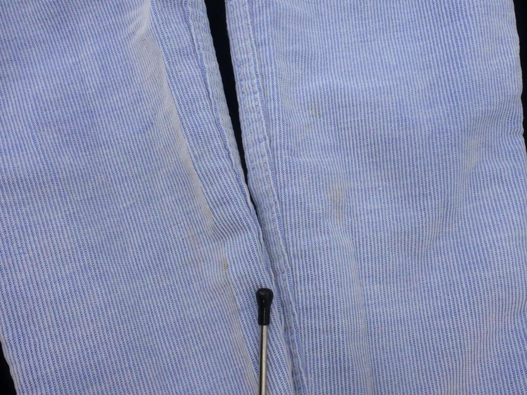 Abercrombie & Fitch Abercrombie & Fitch Zip выше обтягивающий брюки size24/ бледно-голубой *# * fia5 женский