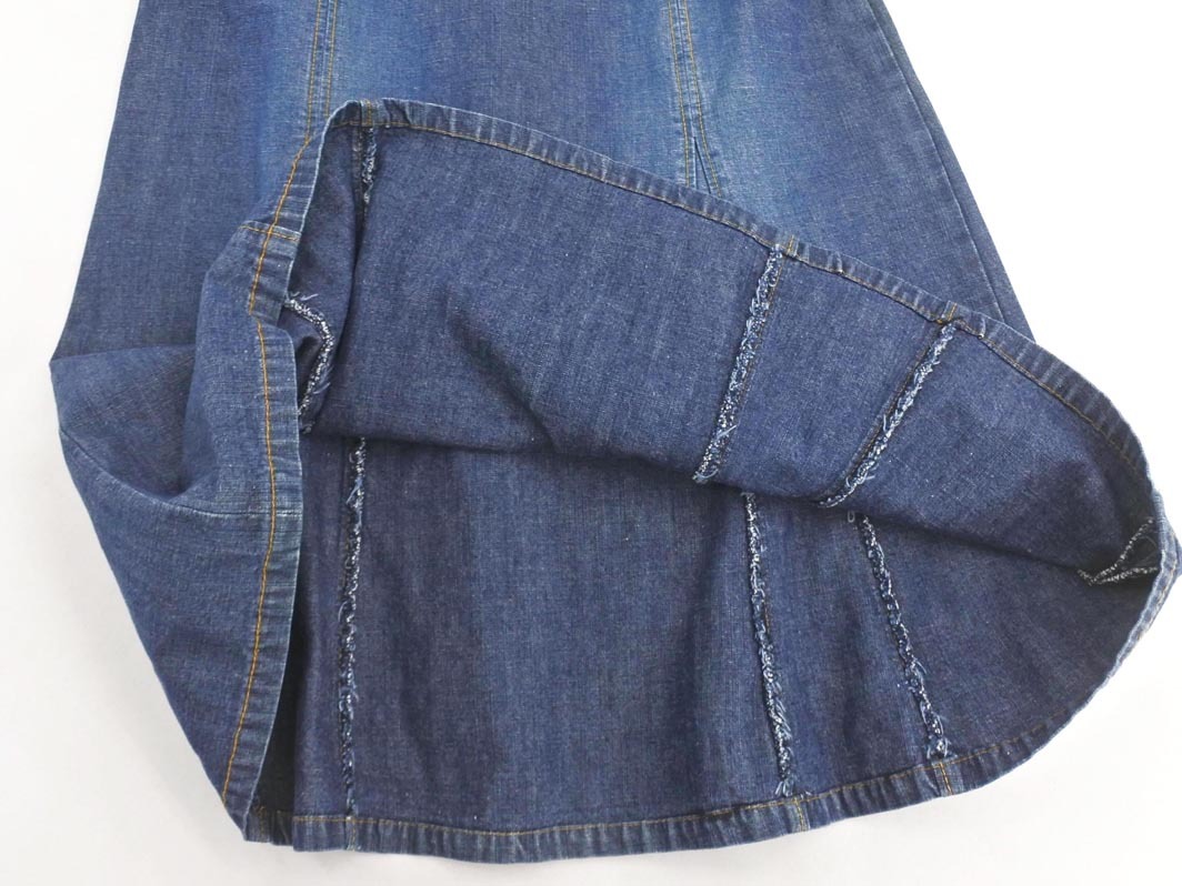 KUMIKYOKU 組曲 デニムスカート size5/青 ■■ ☆ fia4 レディース