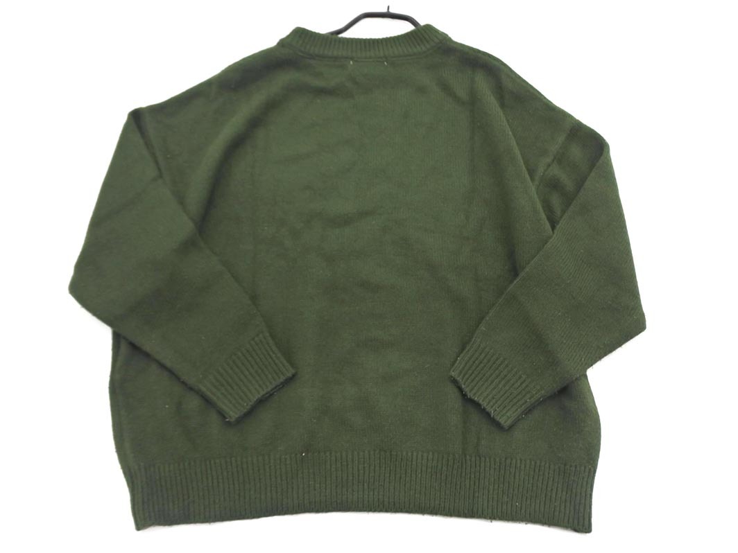 FREAK’S STORE フリークスストア スヌーピーデザイン ニット セーター sizeS/緑 ◇■ ☆ fia4 メンズ_画像4