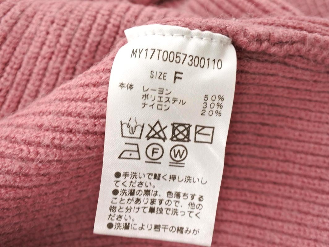mystic ミスティック ニット セーター sizeF/ピンク ◇■ ☆ fia5 レディース_画像6