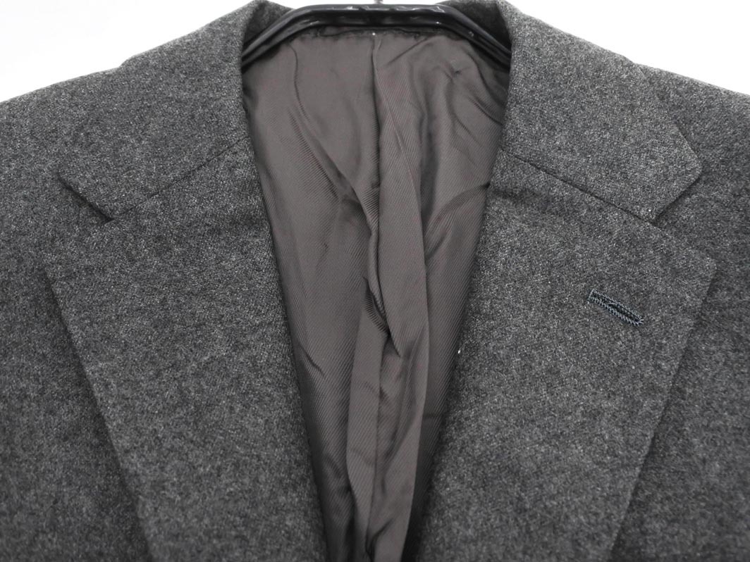SHIPS シップス ウール混 テーラード ジャケット size44/グレー ◇■ ☆ fia5 メンズ_画像2