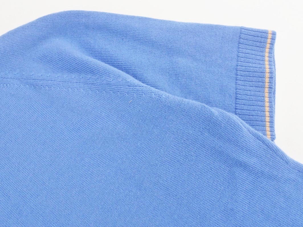 NEWYORKER ニューヨーカー ウール混 ハイネック ニット セーター sizeM/水色 ◇■ ☆ fia5 レディース_画像3