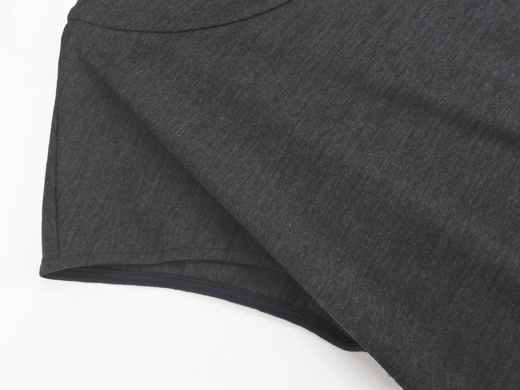 COMME CA DU MODE コム サ デ モード モヘア混 ドッキング ニット ワンピース size11/黒 ◇■ ☆ fia5 レディース_画像3