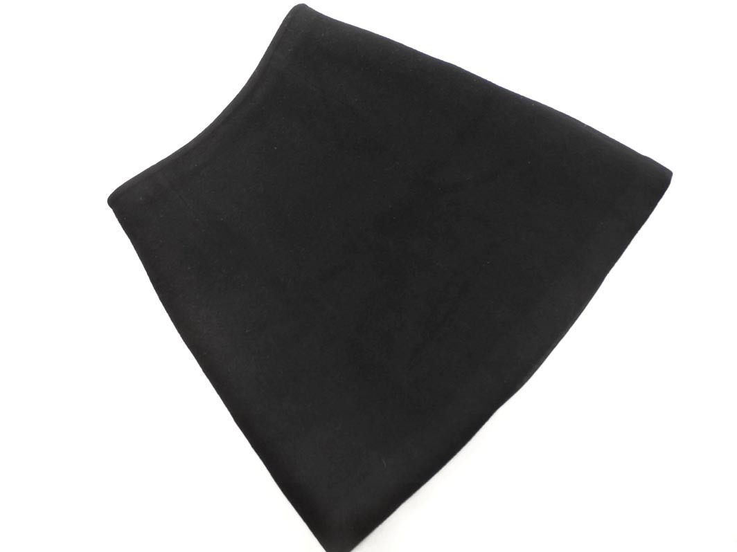 un dix cors アンディコール ウール混 Aライン 台形 スカート size38/黒 ◇■ ☆ fia5 レディース_画像1