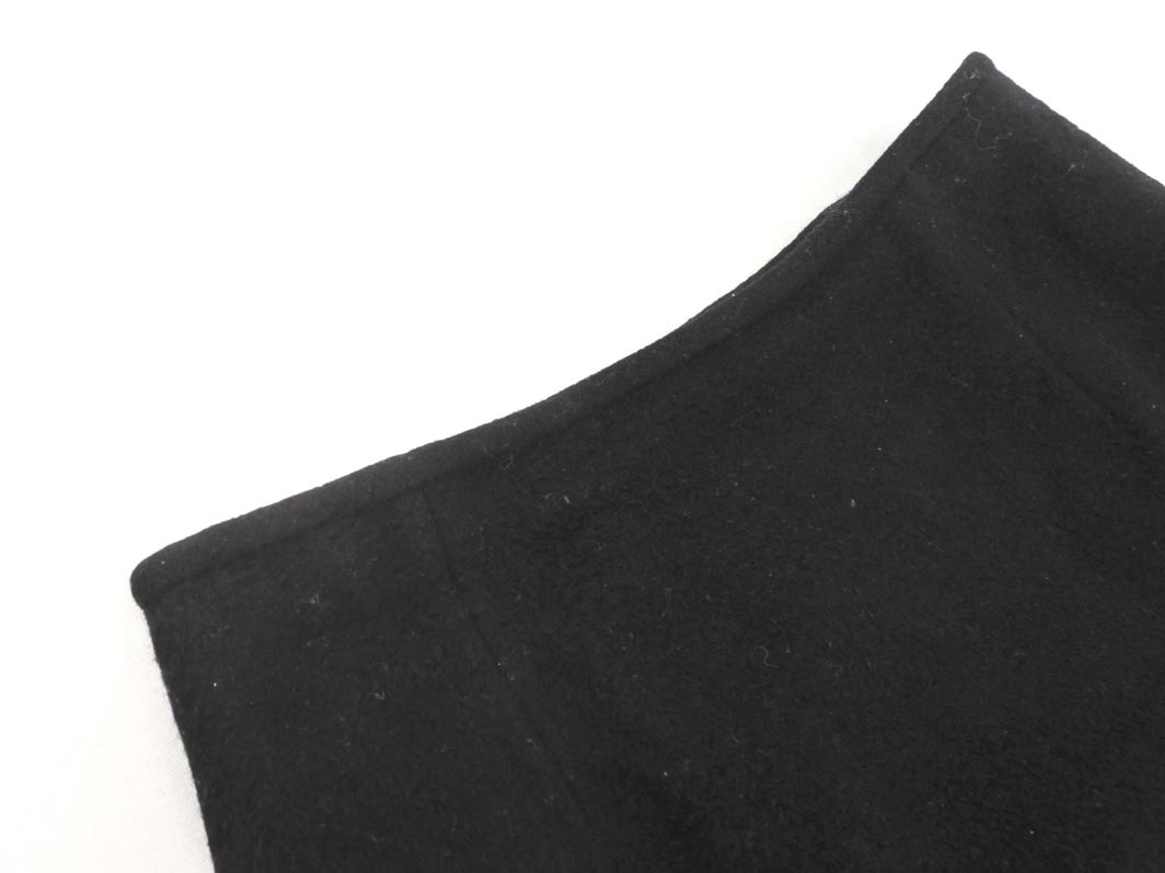 un dix cors アンディコール ウール混 Aライン 台形 スカート size38/黒 ◇■ ☆ fia5 レディース_画像2