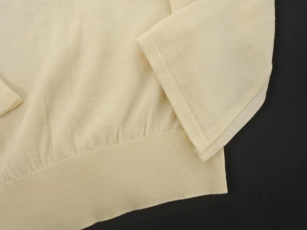 MISCH MASCH ミッシュマッシュ ウール混 パールボタン カットソー size38/ベージュ ◇■ ☆ fia5 レディース_画像3