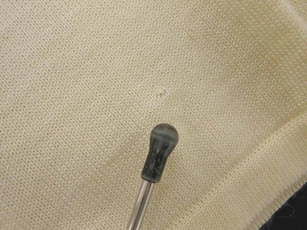 MISCH MASCH ミッシュマッシュ ウール混 パールボタン カットソー size38/ベージュ ◇■ ☆ fia5 レディース_画像5