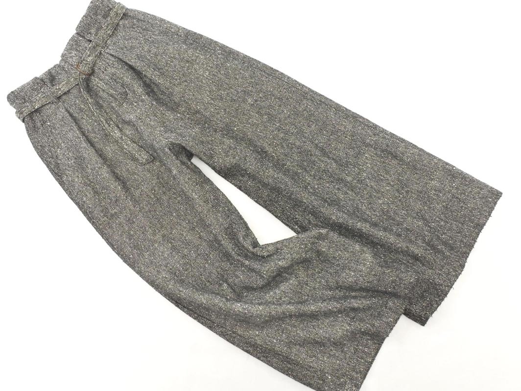Heather ヘザー ワイド パンツ sizeS/グレー ◇■ ☆ fia8 レディース