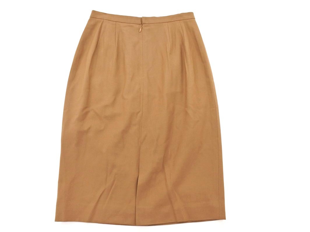 BURBERRY バーバリー ウール100% スカート size9/キャメル ◇■ ☆ fia8 レディース