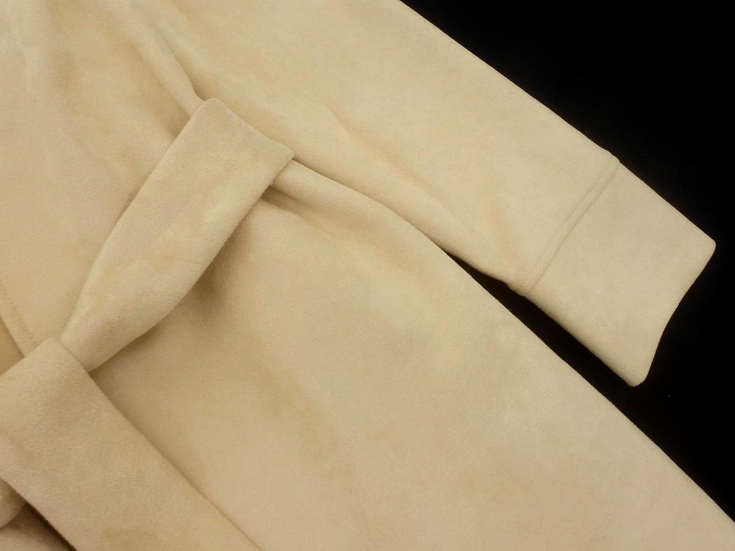 Droite lautreamont ドロワット ロートレアモン ベロア コート size2/ベージュ ◇■ ☆ fia8 レディース_画像3