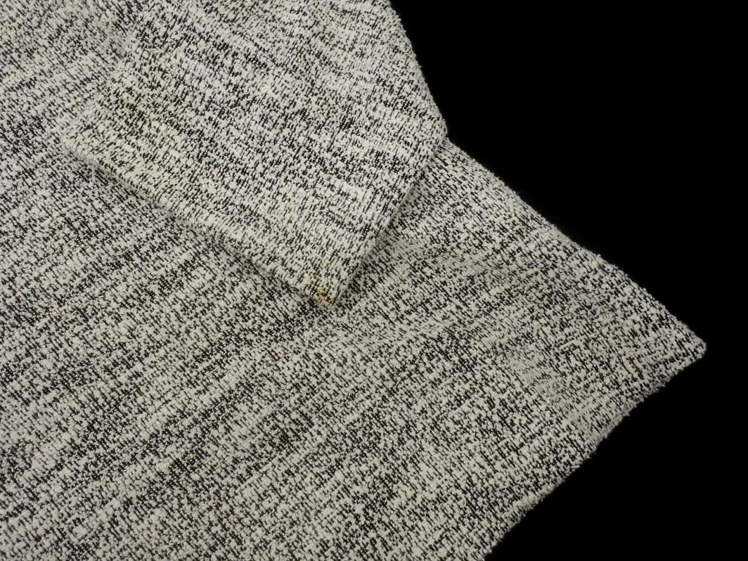 la.f... ラエフ ロートレアモン ツイード ブラウス シャツ size2S/グレー ◇■ ☆ fia8 レディース_画像2