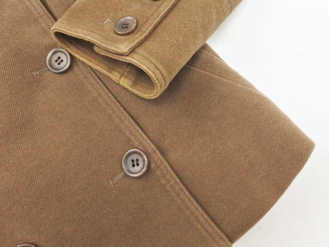 LAUTREAMONT ロートレアモン ダブル ジャケット size2/茶 ◇■ ☆ fia9 レディース