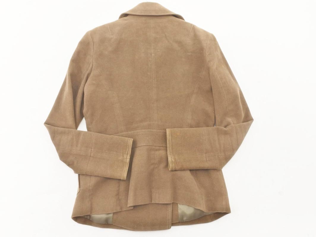 LAUTREAMONT ロートレアモン ダブル ジャケット size2/茶 ◇■ ☆ fia9 レディース
