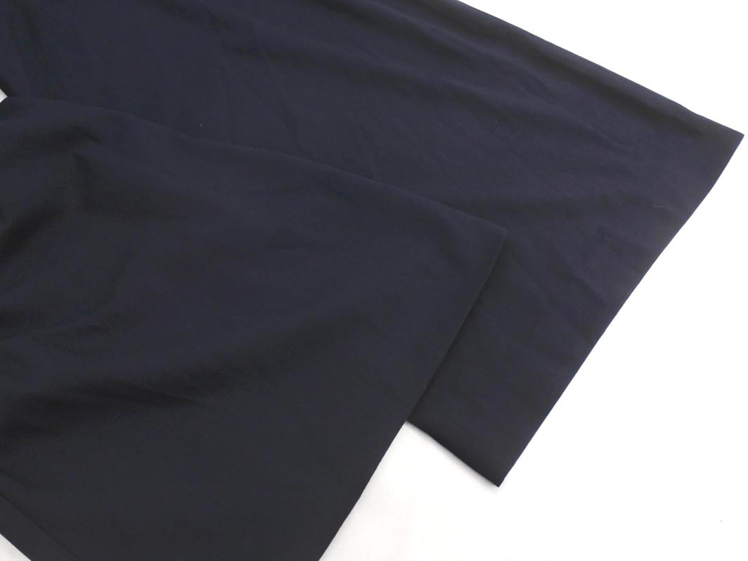 Spick and Span Noble スピック&スパン ノーブル タック ワイド パンツ size38/濃紺 ■■ ☆ fia9 レディース