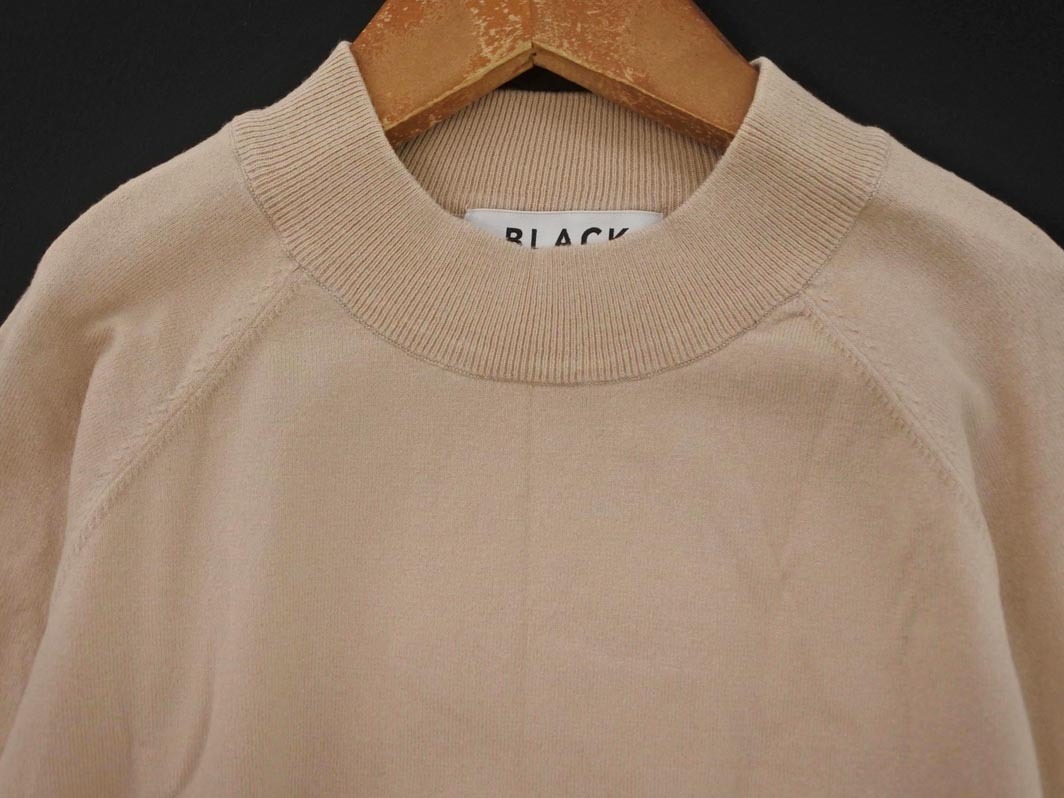 BLACK BY MOUSSY ブラックバイマウジー ニット セーター sizeF/ベージュ ◇■ ☆ fia9 レディース_画像2