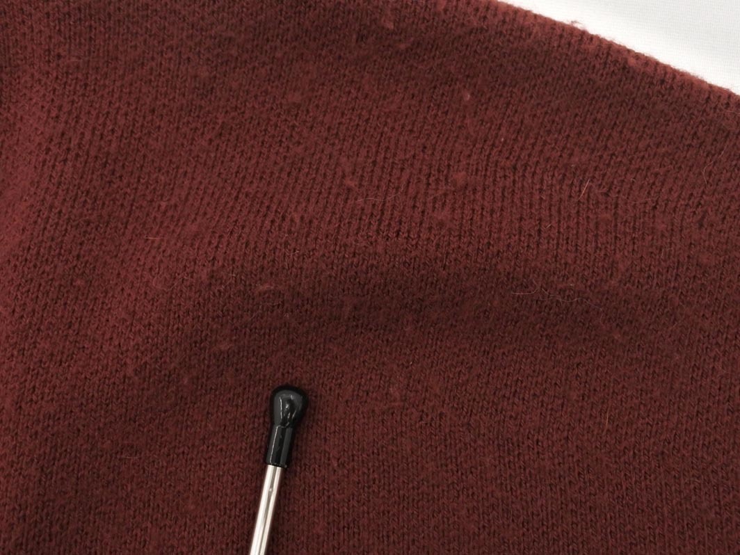 AZUL BY MOUSSY azur bai Moussy вязаный One-piece sizeS/ красный *# * fia9 женский