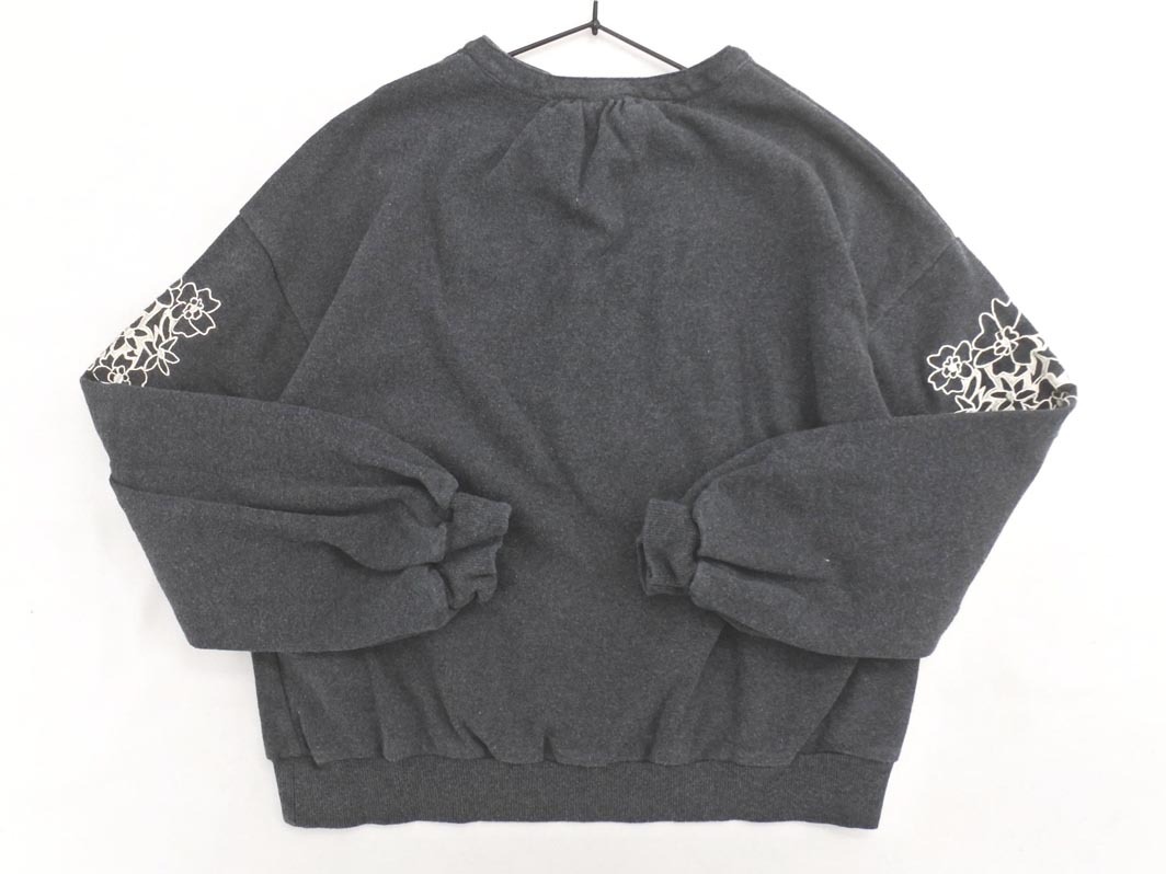 BEAMS HEART ビームスハート 刺繍 プルオーバー グレー ◇■ ☆ fib0 レディース_画像5
