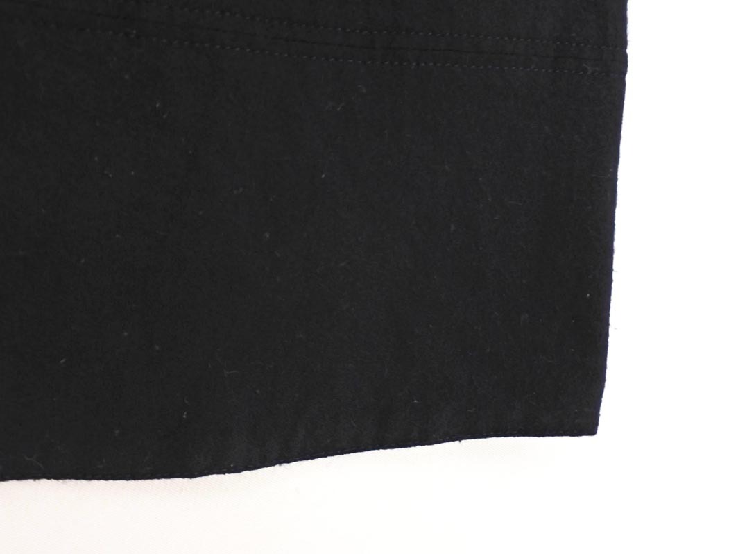 MACPHEE マカフィー トゥモローランド ウール100% Iライン ワンピース size38/濃紺 ◇■ ☆ fib0 レディース_画像4