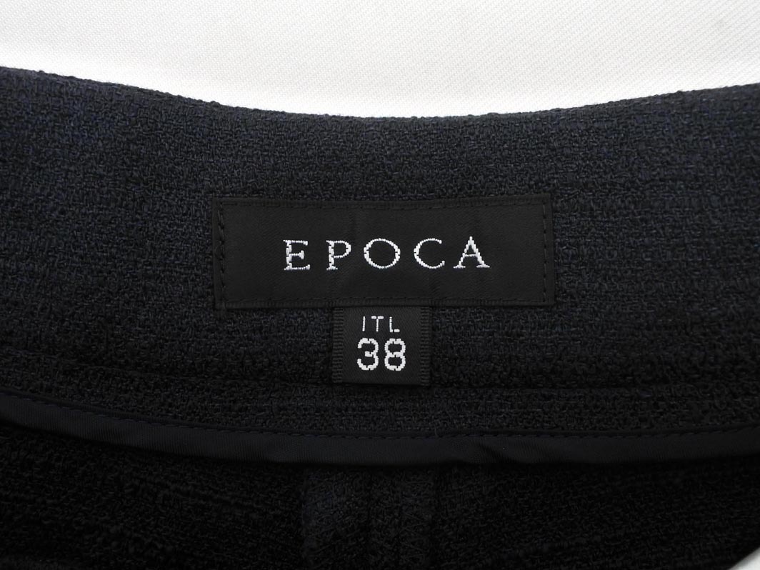 EPOCA エポカ センタープレス パンツ size38/紺 ◇■ ☆ fia9 レディース_画像8