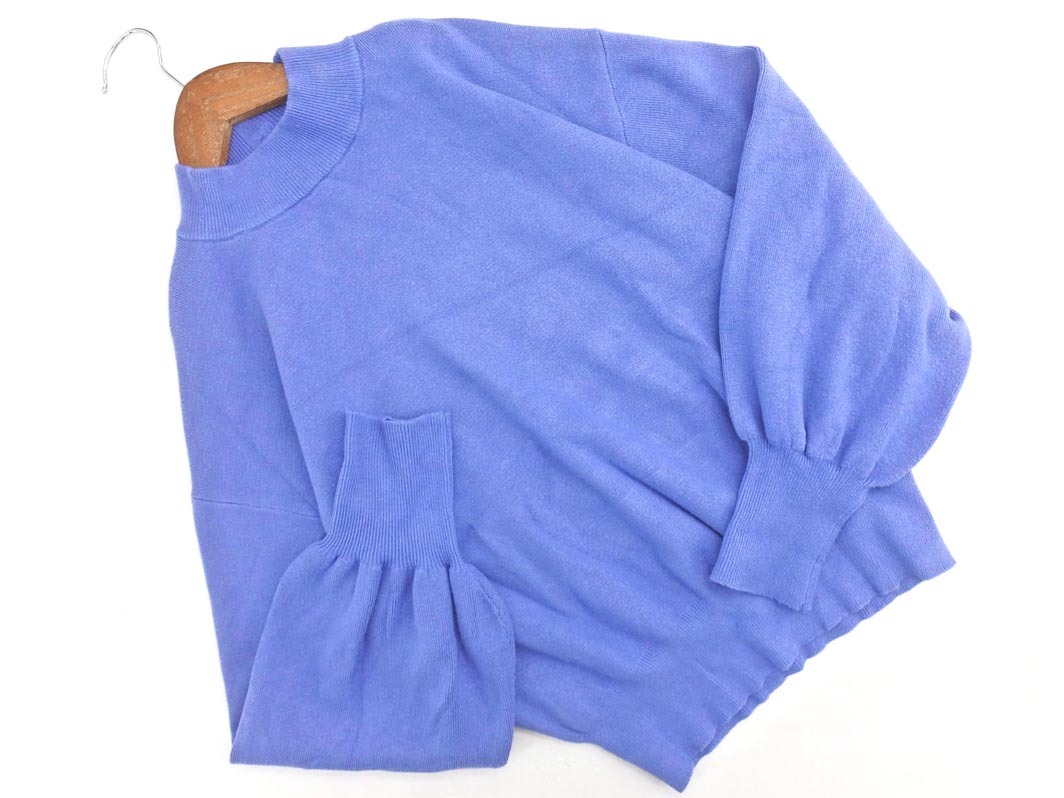 VIS ビス ニット セーター sizeF/青 ◇■ ☆ fib0 レディース_画像1