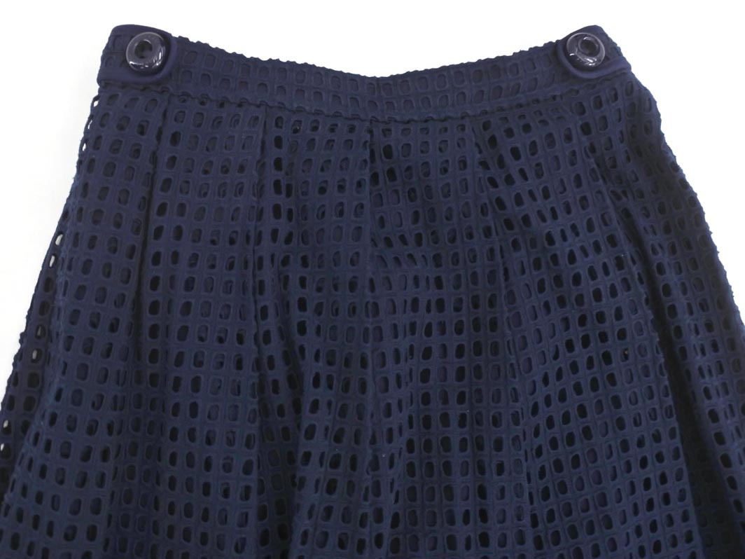 BURBERRY バーバリー BLUE LABEL ブルーレーベル フレア スカート size38/紺 ◇■ ☆ fia9 レディース