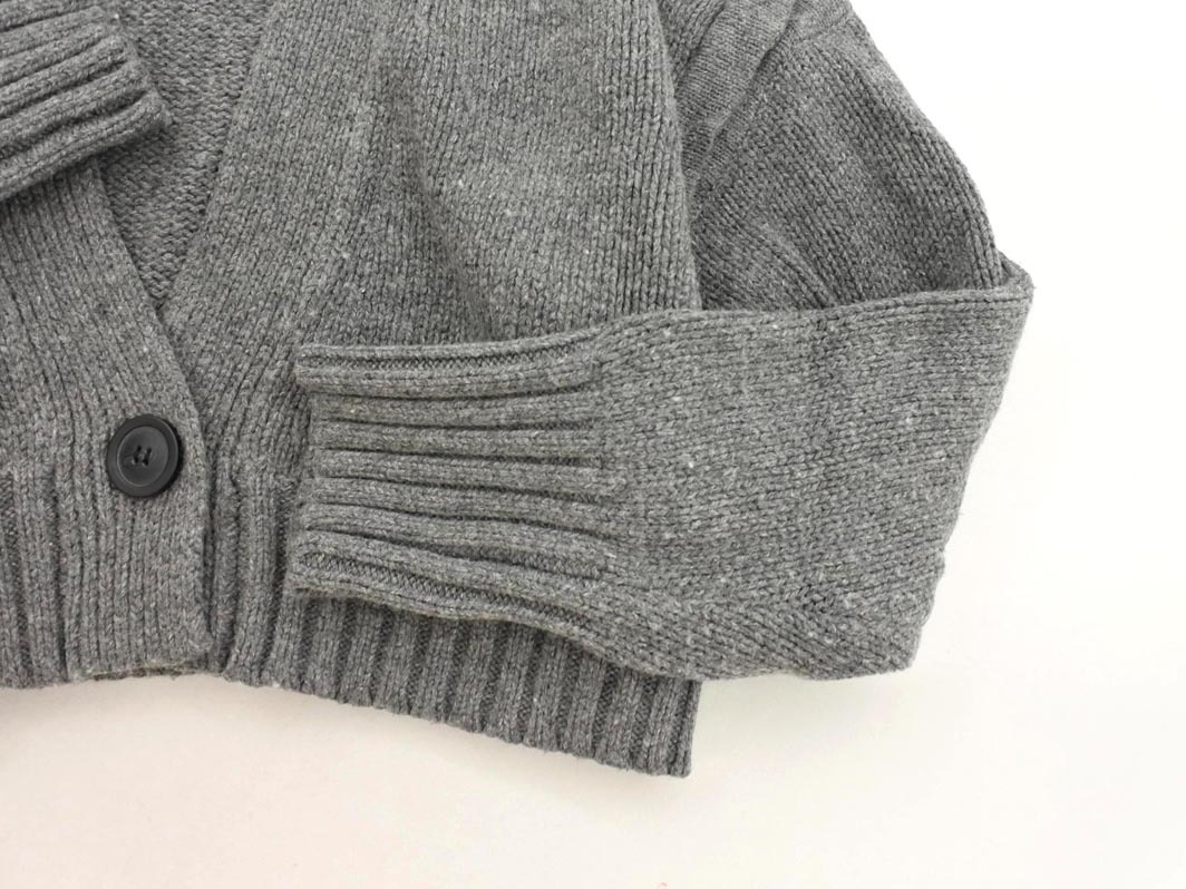 MOUSSY Moussy шерсть .2WAY кардиган sizeF/ серый *# * fib0 женский