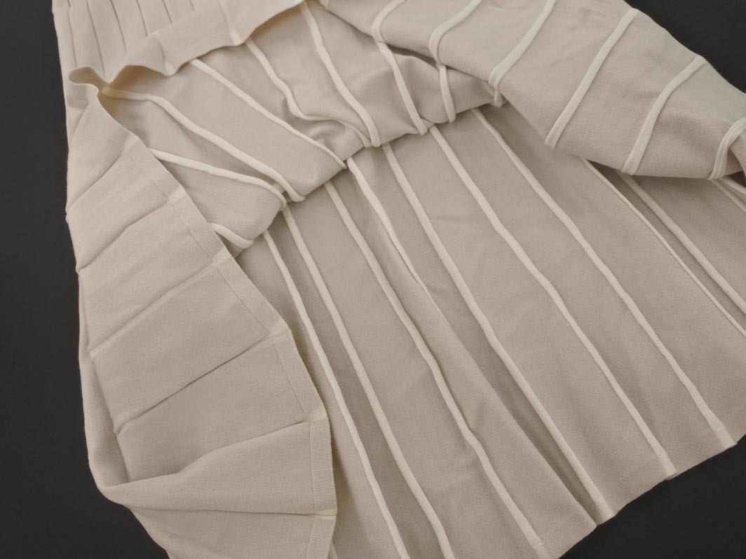 LAUTREAMONT ロートレアモン ニット スカート size40/ベージュ ◇■ ☆ fib1 レディース