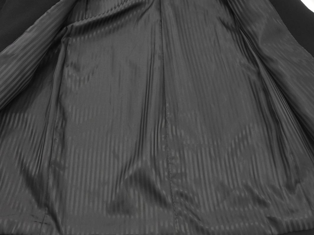 ZARA ザラ スタンドカラー ジャケット sizeL/黒 ◇■ ☆ fib2 レディース_画像6