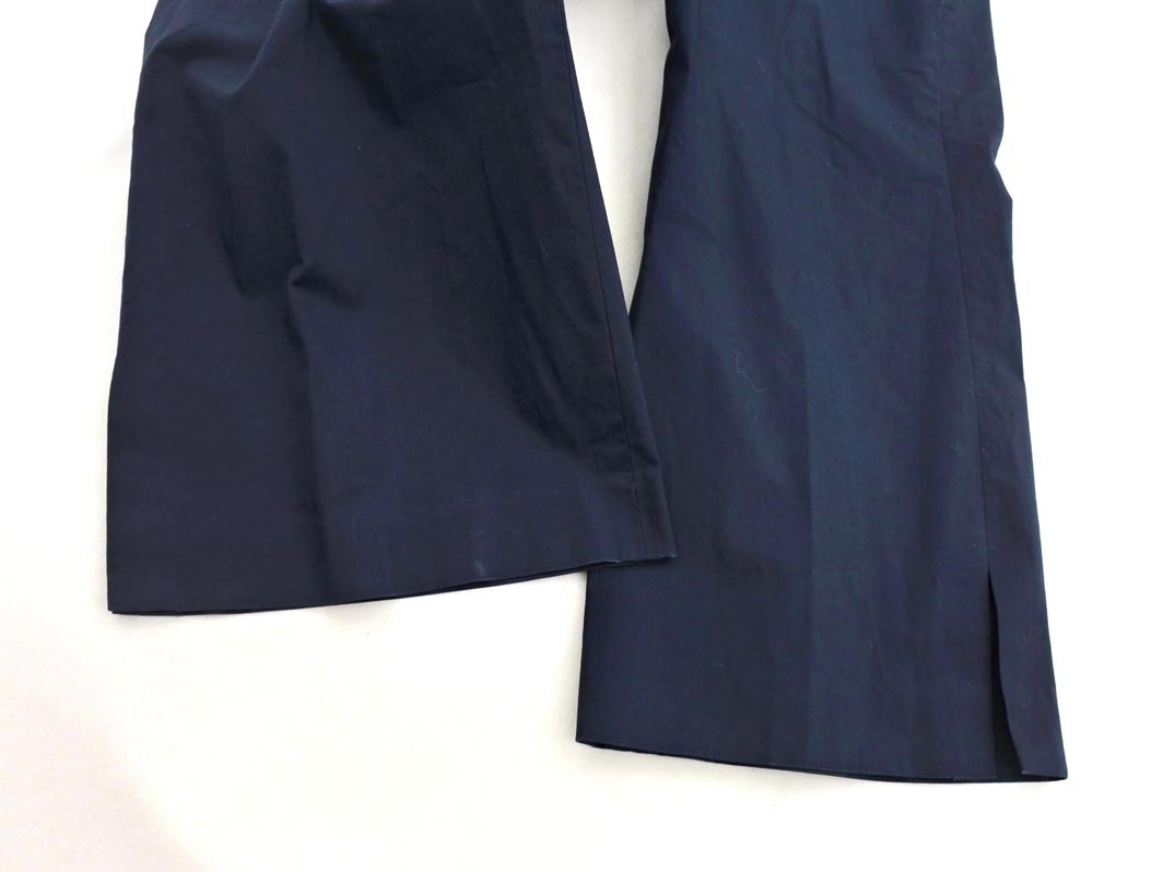 COMME CA DU MODE コム サ デ モード クロップド パンツ size11/紺 ■■ ☆ fib2 レディース