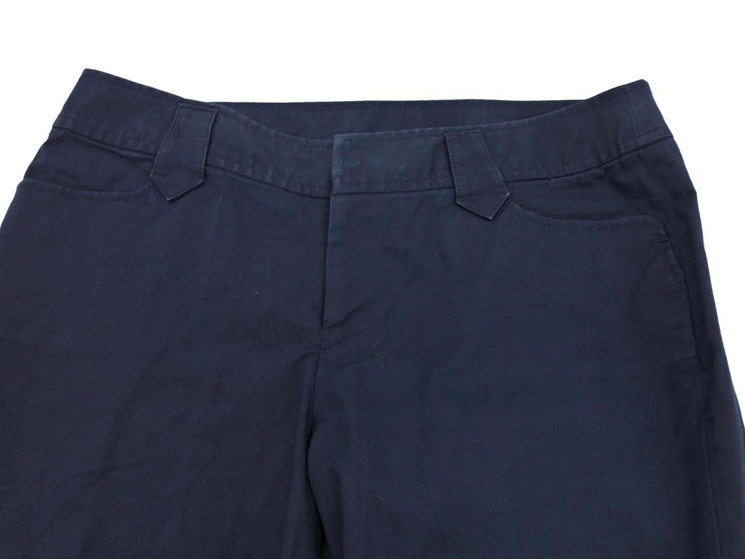 COMME CA DU MODE コム サ デ モード クロップド パンツ size11/紺 ■■ ☆ fib2 レディース