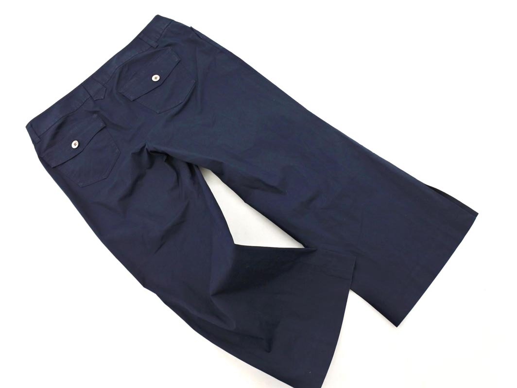 COMME CA DU MODE コム サ デ モード クロップド パンツ size11/紺 ■■ ☆ fib2 レディース