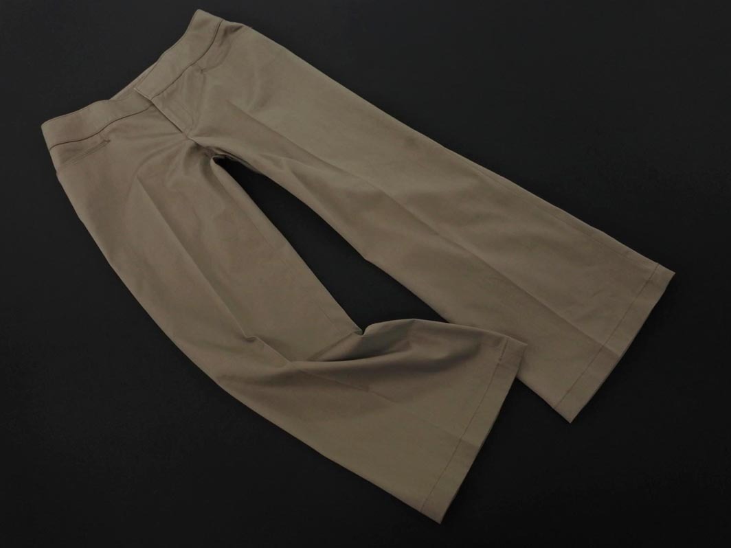 ネコポスOK LAUTREAMONT ロートレアモン クロップド パンツ size2/カーキ ◇■ ☆ fib6 レディース_画像1