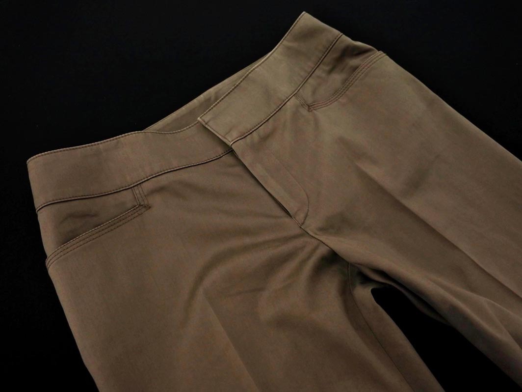 ネコポスOK LAUTREAMONT ロートレアモン クロップド パンツ size2/カーキ ◇■ ☆ fib6 レディース_画像2