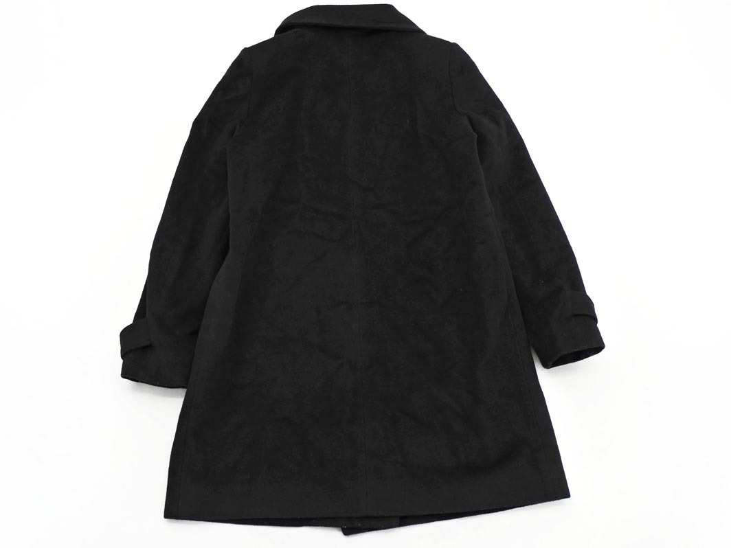 22 OCTOBRE 22 Okt -bru шерсть . пальто size38/ чёрный *# * fib6 женский 