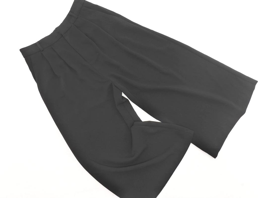 INGNI イング クロップド ワイド パンツ sizeM/黒 ■■ ☆ fib6 レディース_画像1