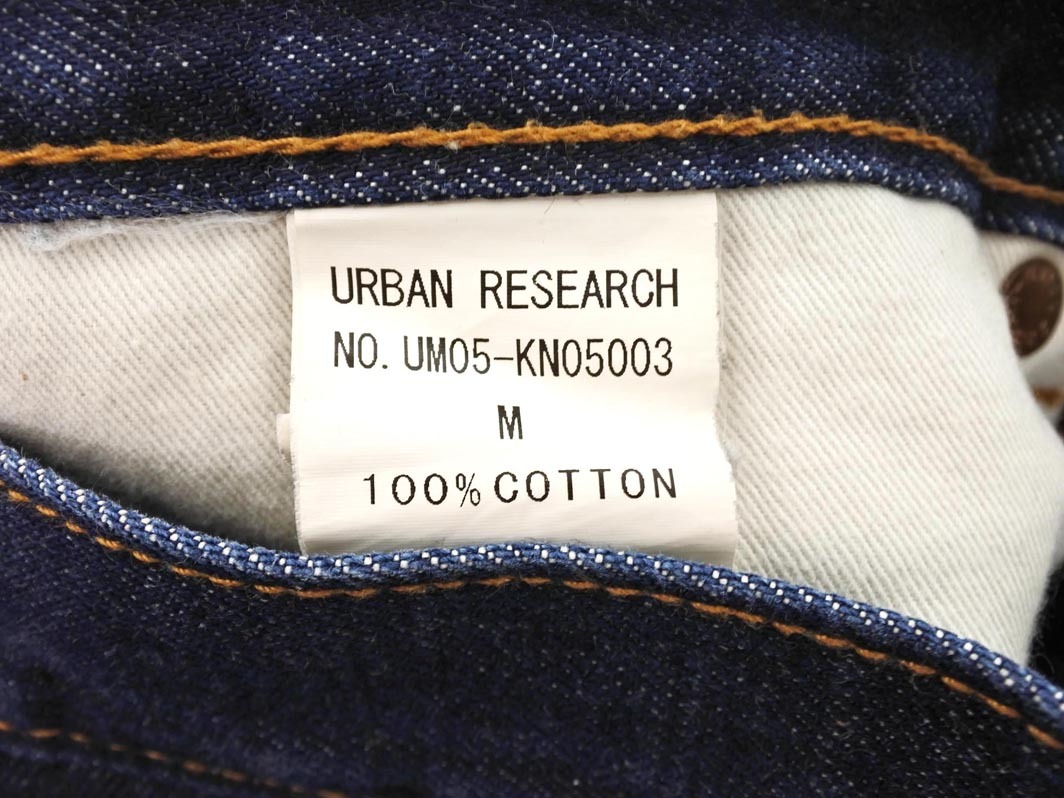 URBAN RESEARCH アーバンリサーチ テーパード デニムパンツ sizeM/紺 ■■ ☆ fib6 メンズ_画像5