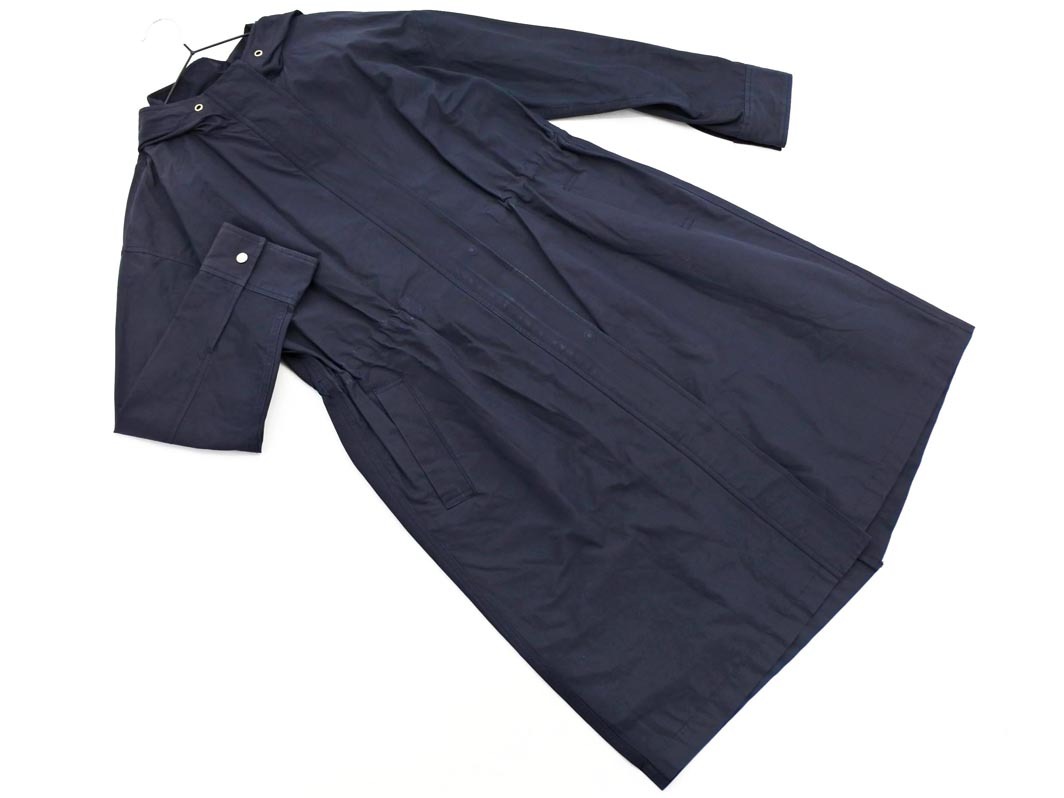 GLOBAL WORK グローバルワーク フード コート sizeM/紺 ◇■ ☆ fib6 レディース_画像1