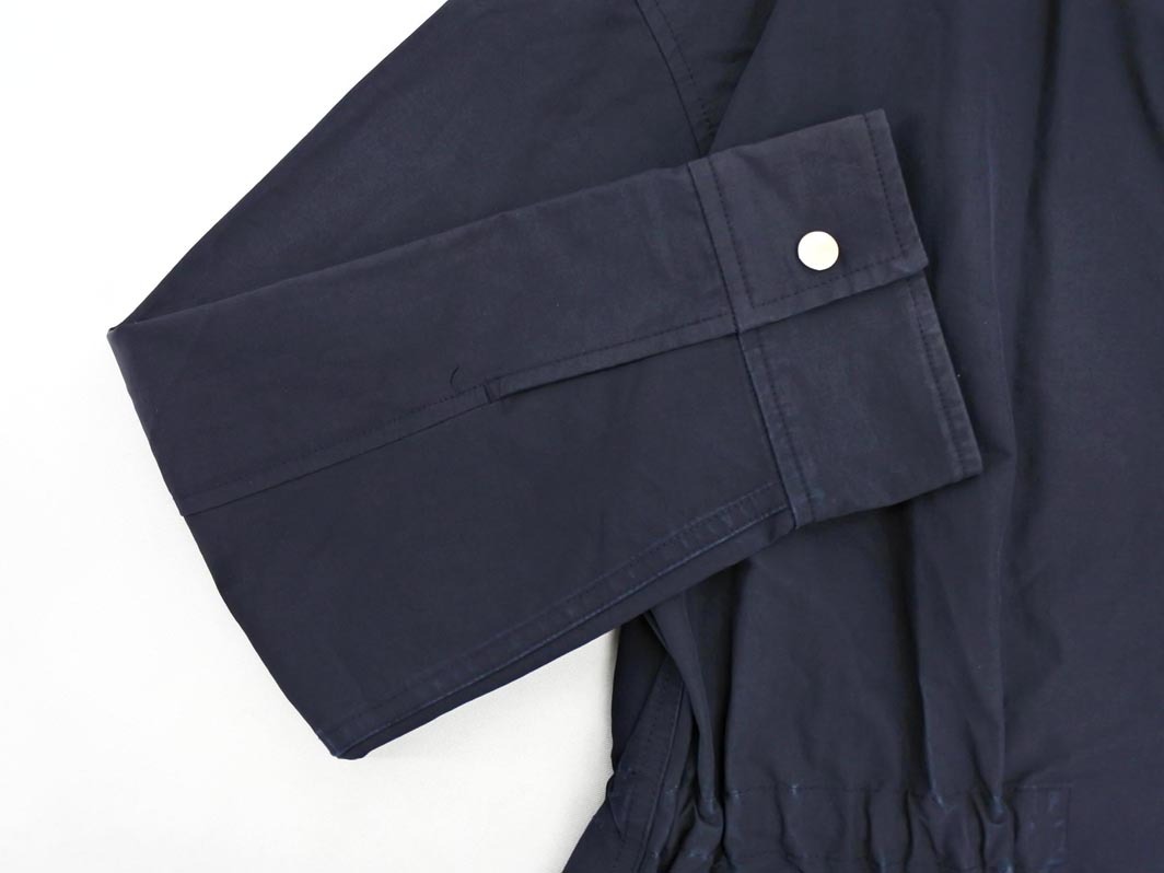 GLOBAL WORK グローバルワーク フード コート sizeM/紺 ◇■ ☆ fib6 レディース_画像2